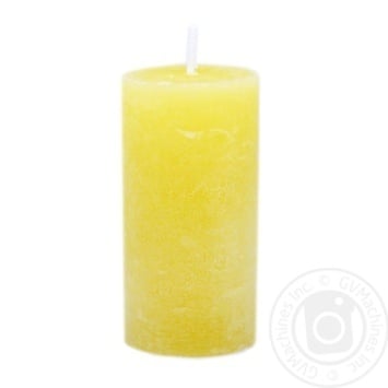 Candy Light Orange Cylinder Candle 5x10cm - buy, prices for - photo 1