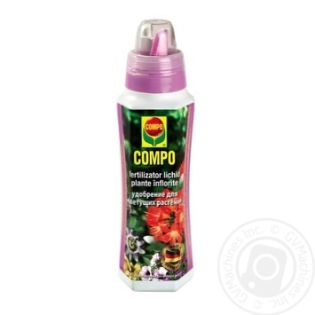 Compo Liquid Fertilizer For Flowering Plants 0.5l 4529 - buy, prices for NOVUS - photo 1