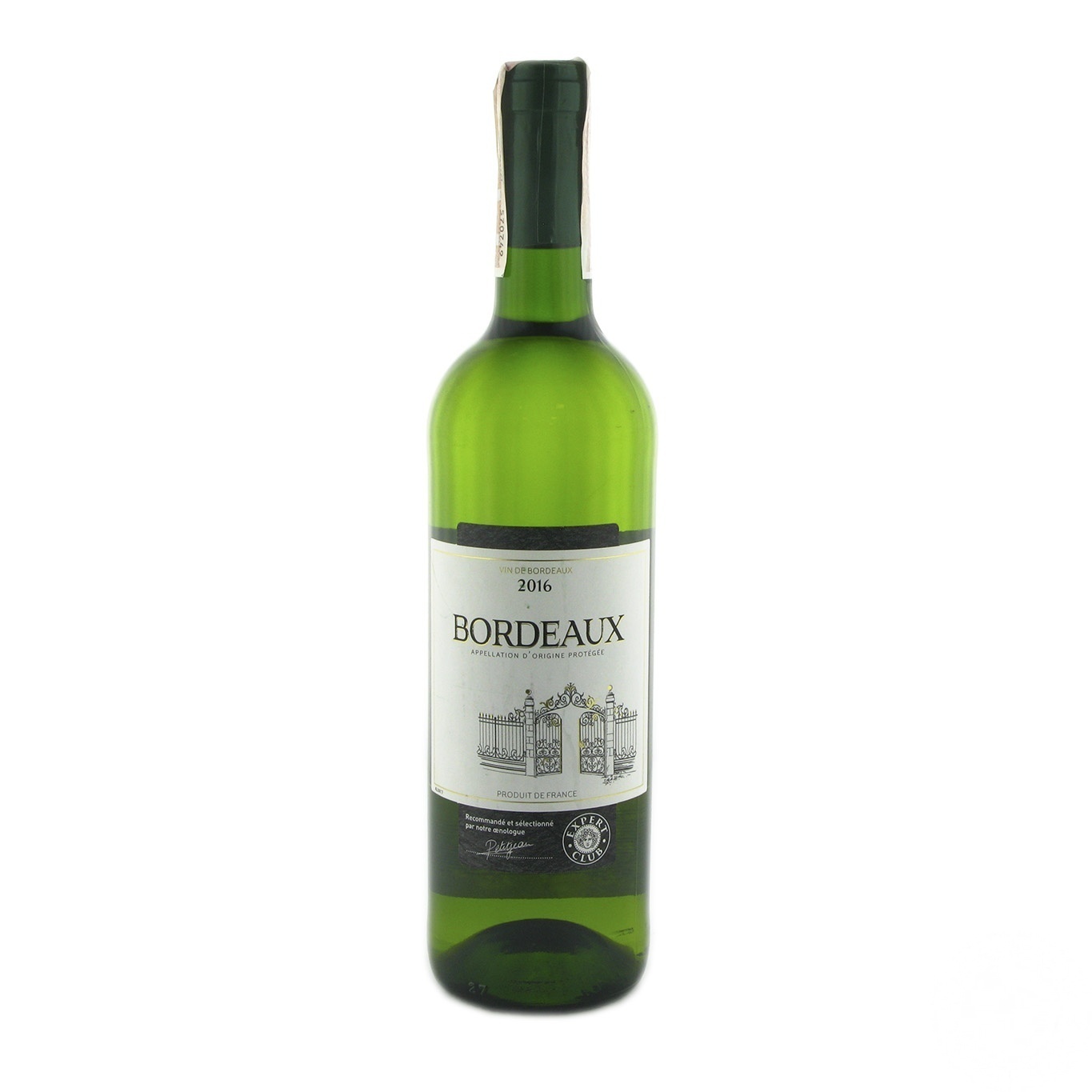 

Вино Expert Club Cuvee Narcisse Blanc Sec Bordeaux белое сухое 11,5% 0,75л