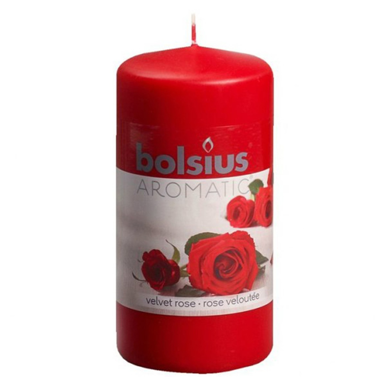 

Свіча Bolsius аром. 120/60 1 шт. троянда арт. 103626640181