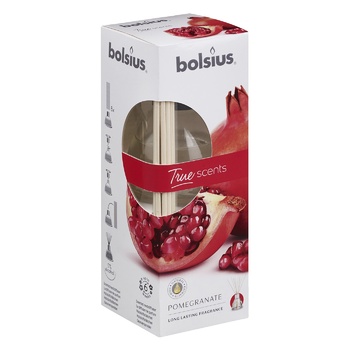 Аромадиффузор Bolsius True Scents с палочками гранат 45мл - купить, цены на Таврия В - фото 1