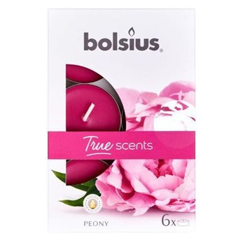 Bolsius True Scents Peony Candle 6pcs - buy, prices for - photo 1