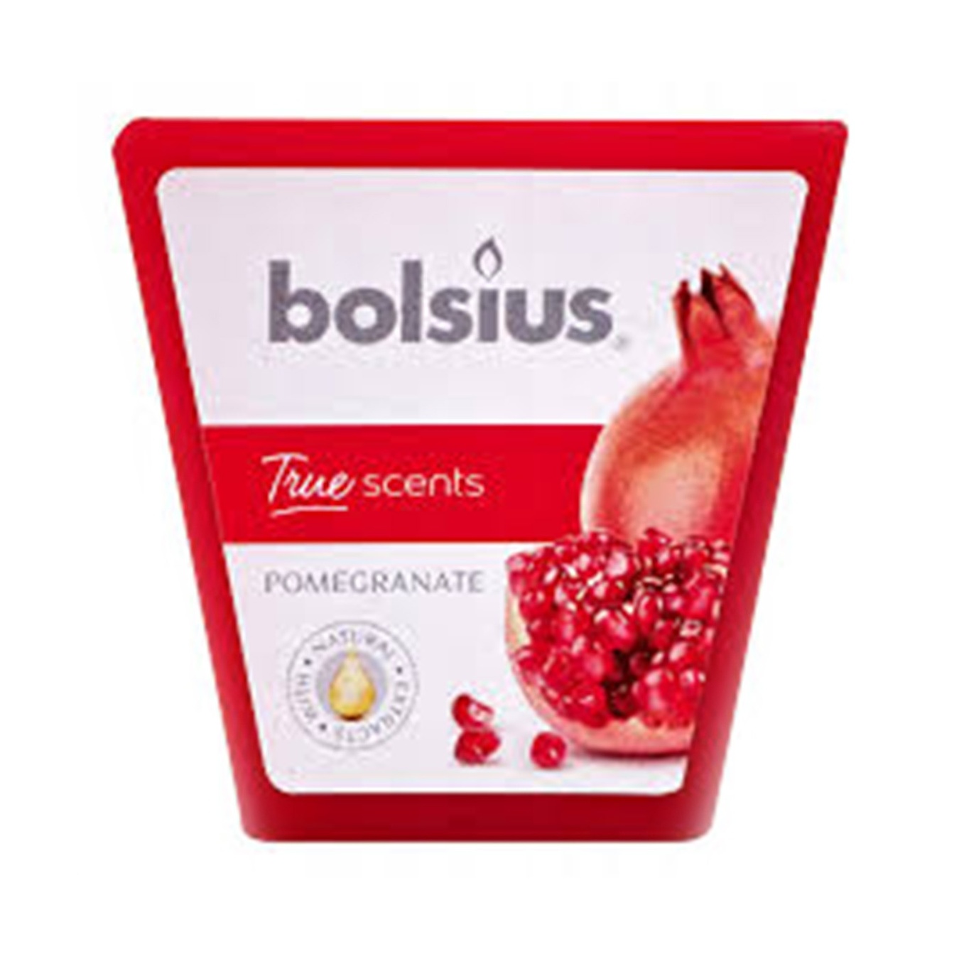 

Свеча Bolsius True Scents гранат 4,7х4,7см