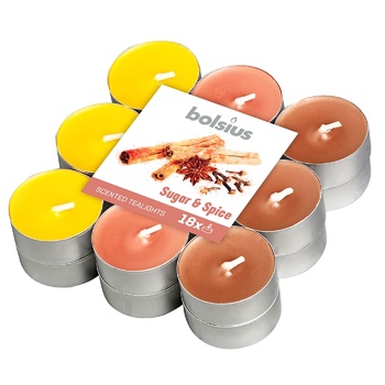 Bolsius Cinnamon Candle 18pcs - buy, prices for COSMOS - photo 1