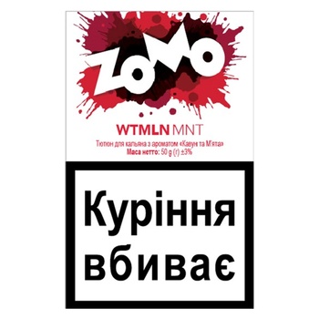 Тютюн Zomo Wtmln Mnt 50г - купити, ціни на NOVUS - фото 1