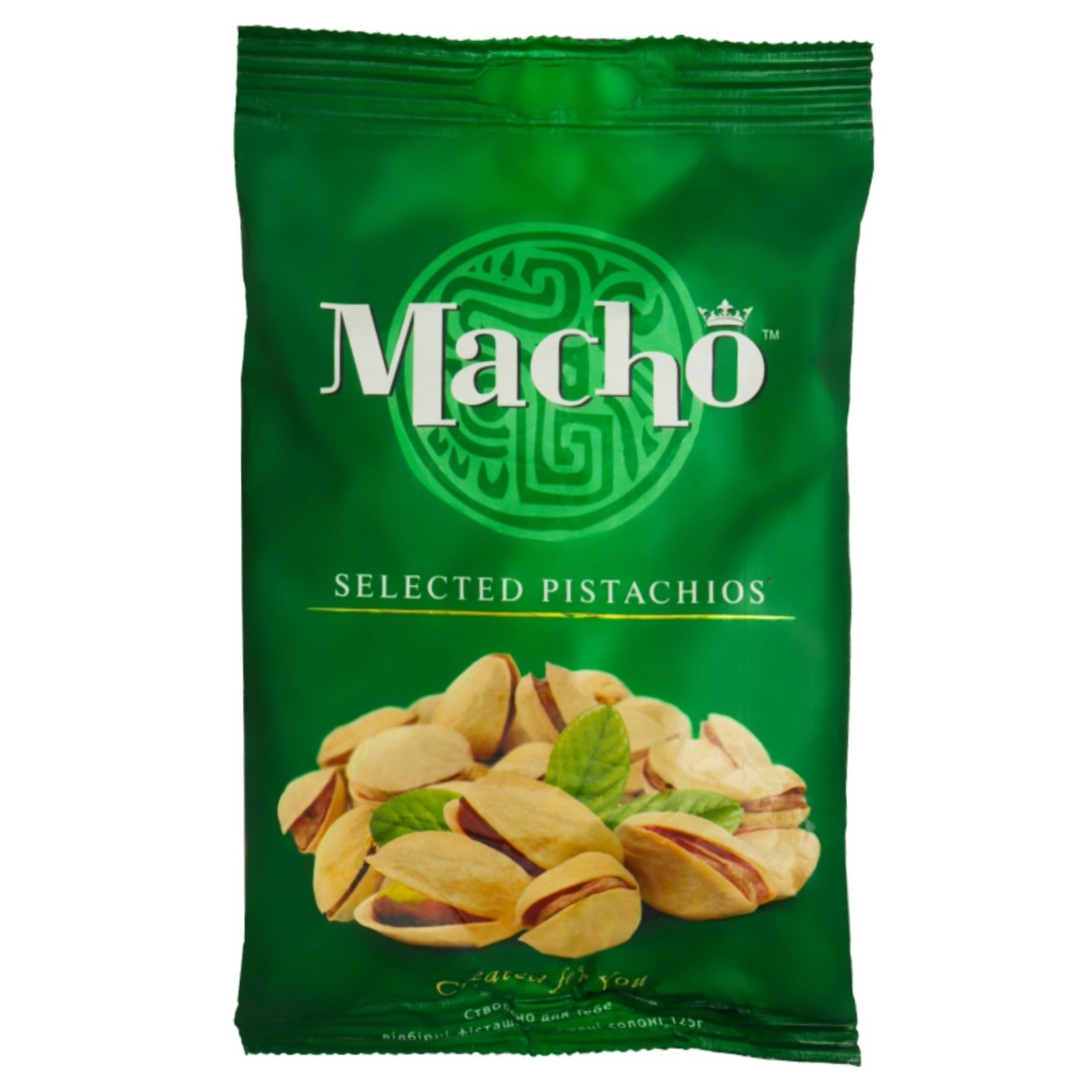 

Фисташки Мачо отборные жареные соленые 125г