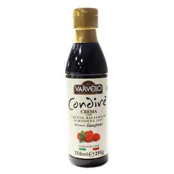 Varvello With Raspberry Taste Balsamic Vinegar Di Modena Sauce 250g - buy, prices for NOVUS - photo 1