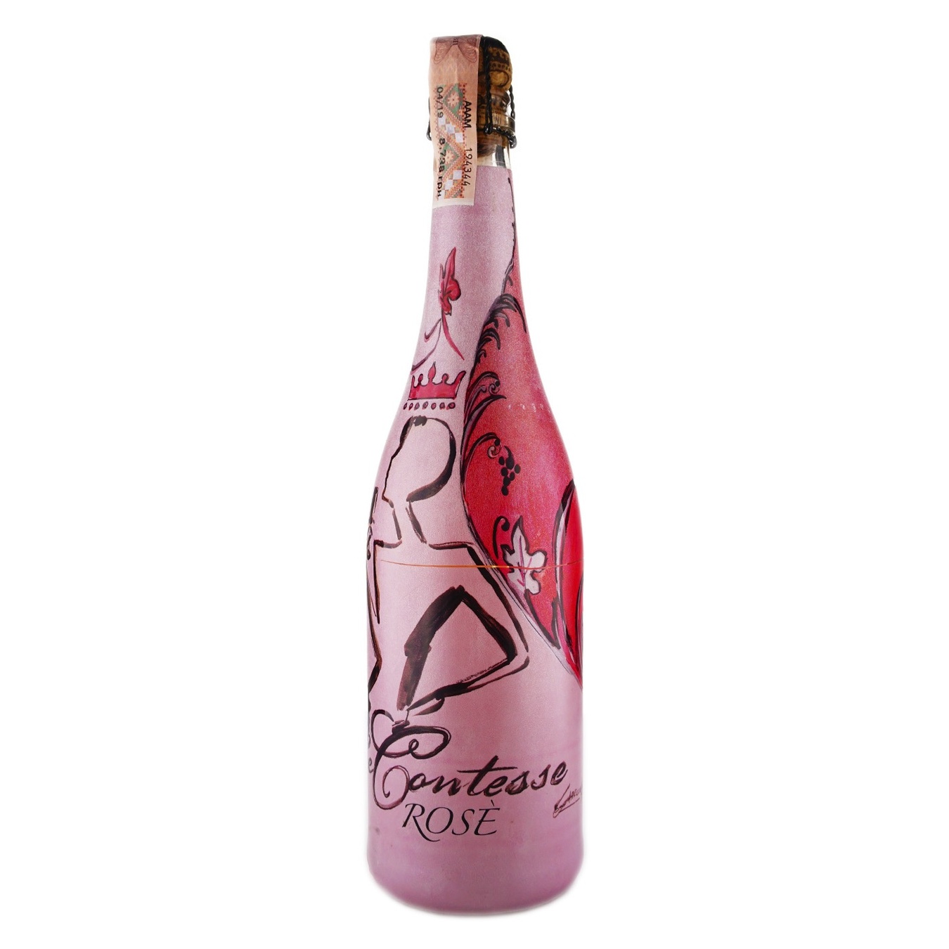

Вино игристое Le Contesse Rose Capellini glera raboso IGT розовое сухое 11% 0,75л