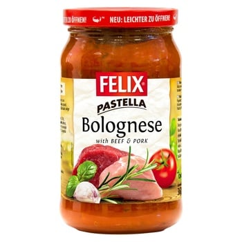 Felix Bolognese Pasta Sauce with Meat 360g