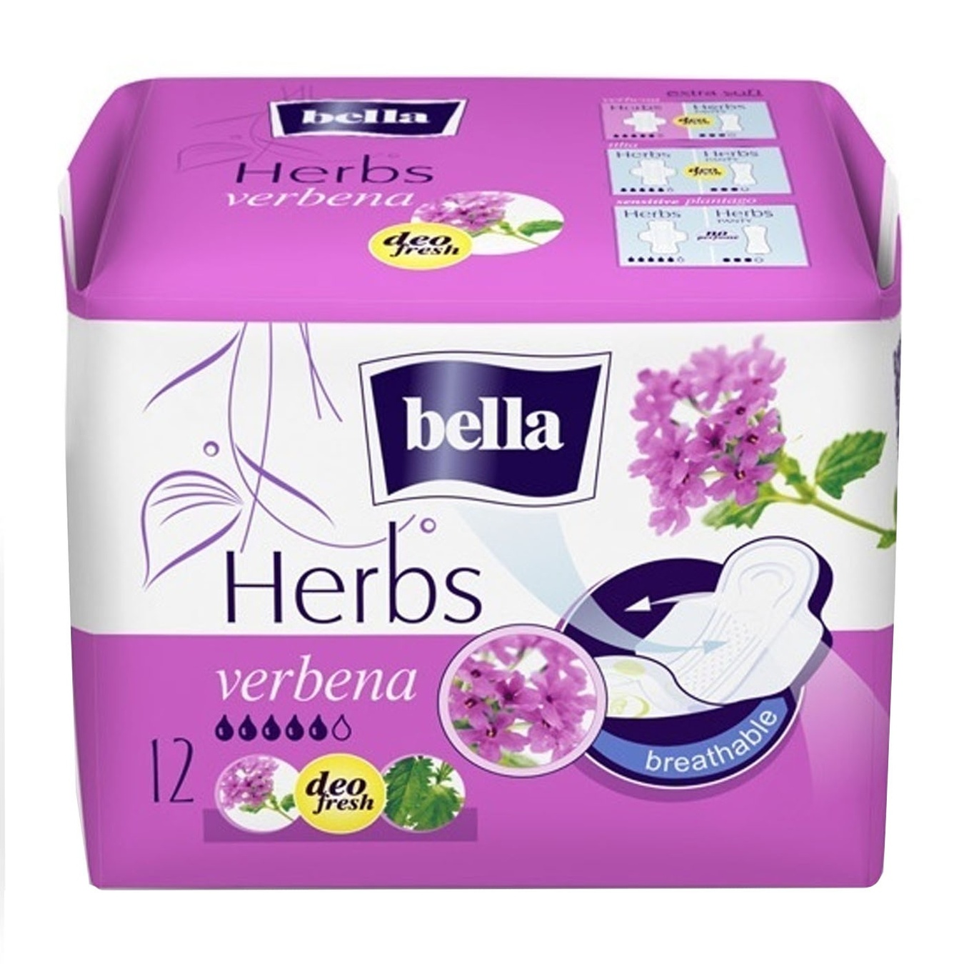 

Прокладки гигиенические Bella Herbs Verbena 12шт