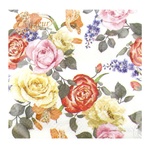 La Fleur Strange Roses Two-layer Napkins 33x33cm 15pcs