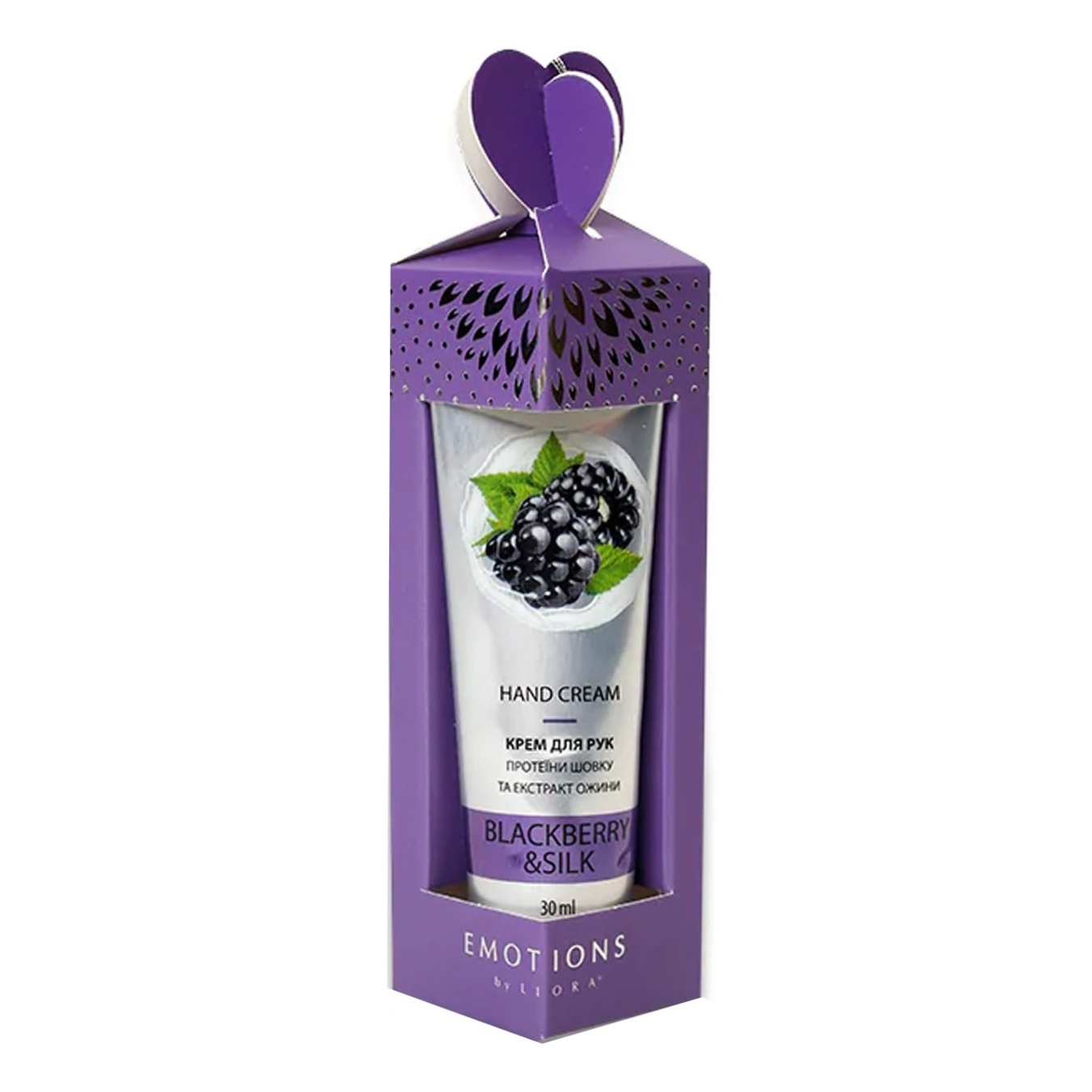 

Крем для рук Liora Emotions Blackberry&Silk 30мл
