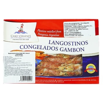 Cabo Virgenes L1 Fresh Frozen Argentine Shrimps 2kg - buy, prices for NOVUS - photo 1