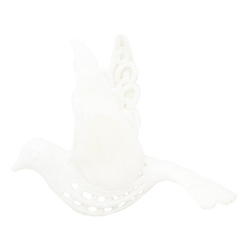 Stolyar White Bird Christmas Decoration 16x14cm