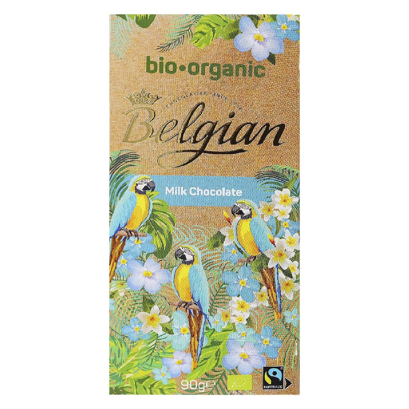 

Шоколад Belgian Organic молочный 90г