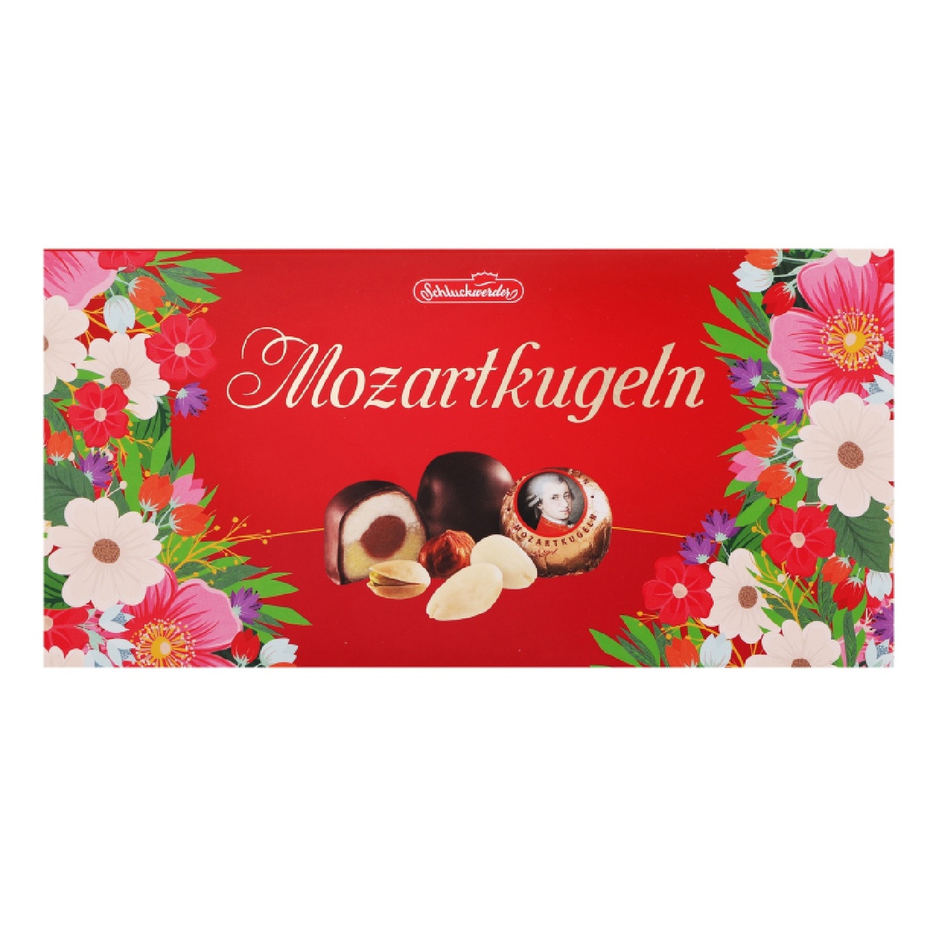 

Конфеты Schluckwerder Mozartkugeln фисташковый марципан в шоколаде 200г