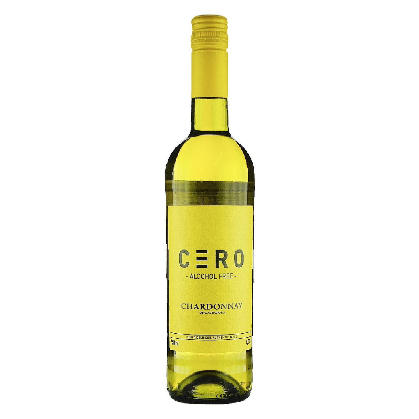 

Напіиток винный Cero Chardonnay белый сухой безалкогольный 0% 0,75л