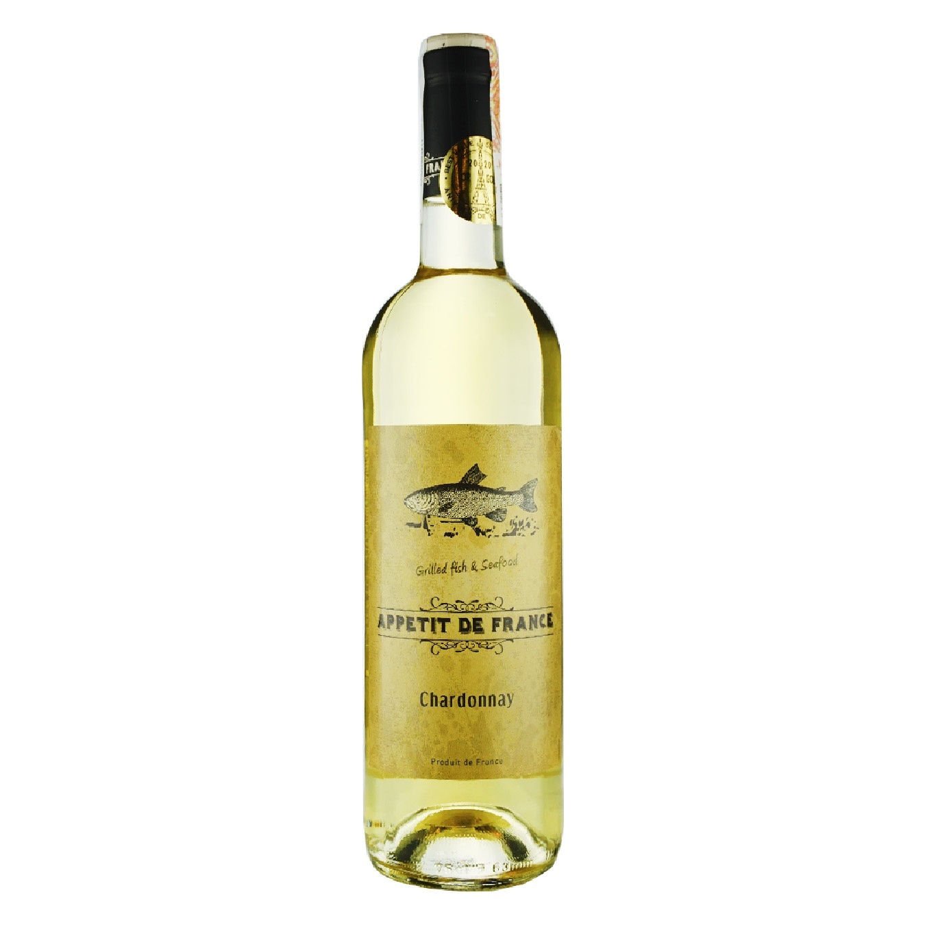 

Вино Appetit De France Chardonnay біле сухе 12,5% 0,75л