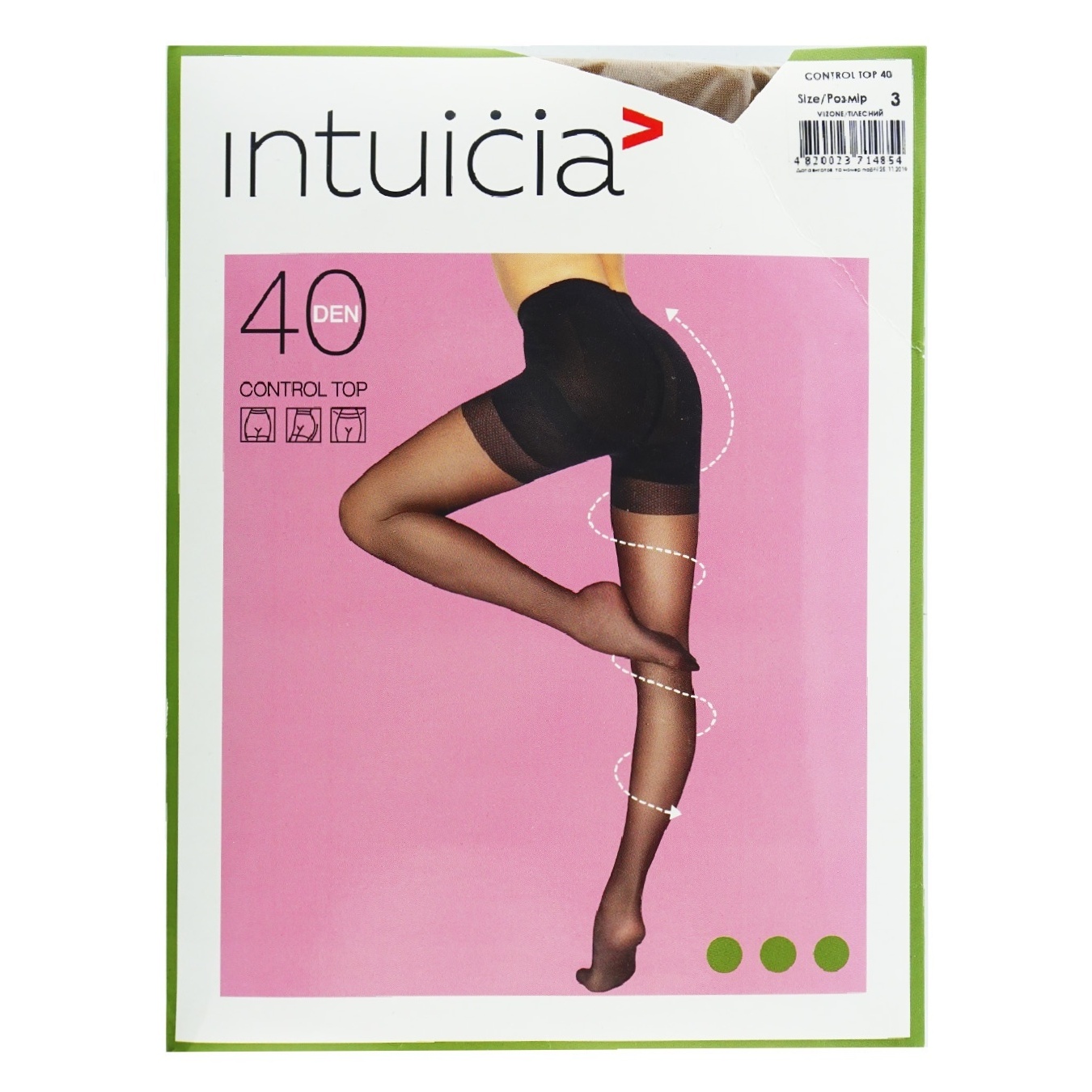 

Колготы Intuicia Control Top 40Den женские р.3 Vizone