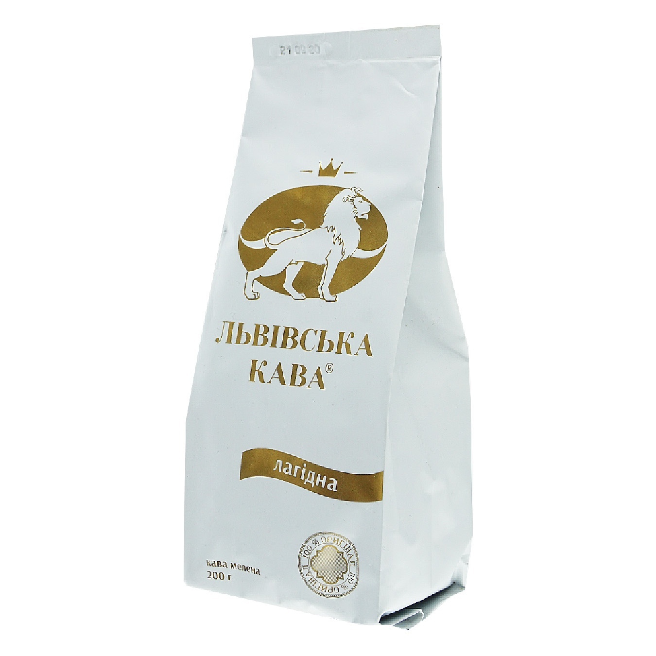 

Кофе Львівська Кава Нежный молотый 200г