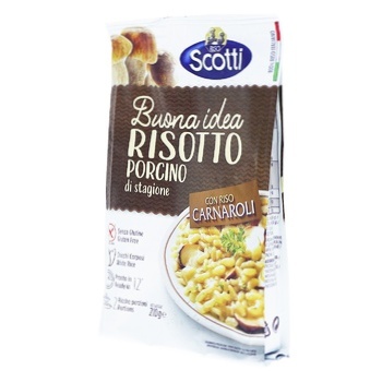 Рис Riso Scotti Risotto с грибами 210г - купить, цены на МегаМаркет - фото 1