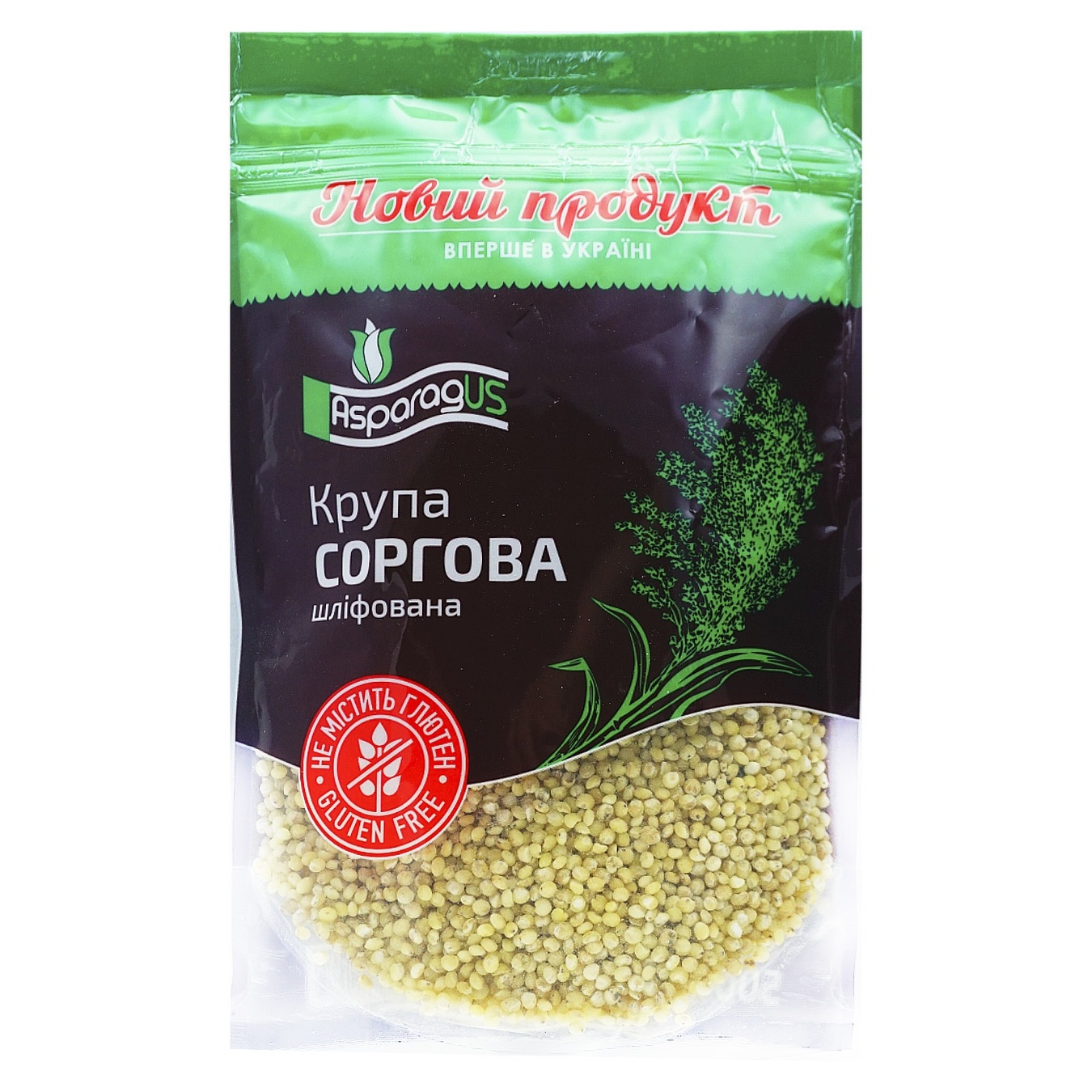 

Крупа Asparagus сорговоя шлифованная 500г