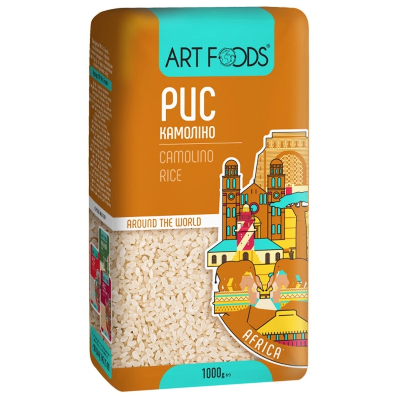 

Рис Art Foods Камолино круглый 1кг