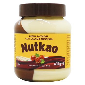 Nutkao Duo Nut-Chocolate Spread 400g - buy, prices for NOVUS - photo 1