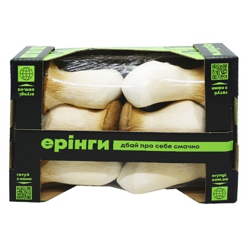 Hrybna Sprava Premium King Oyster Mushrooms 330g - buy, prices for NOVUS - photo 1