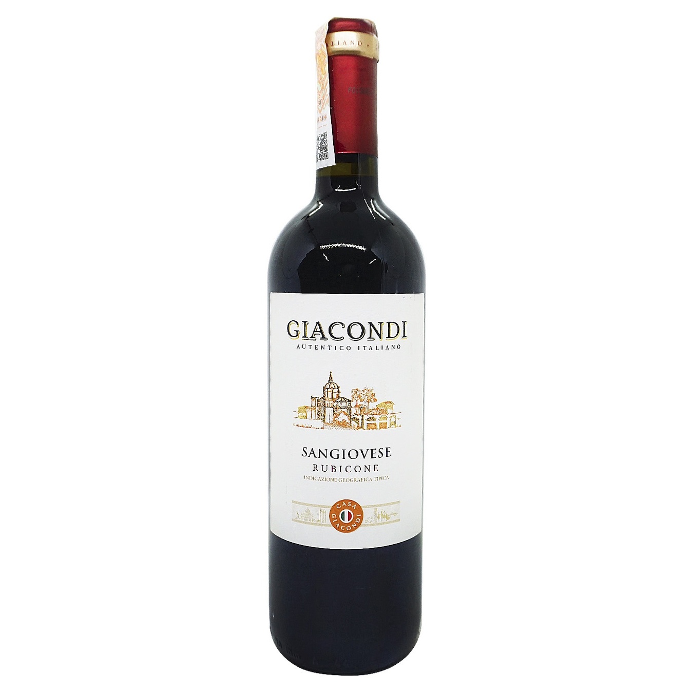 

Вино Giacondi Sangiovese Rubicone IGT красное сухое 12% 0,75л