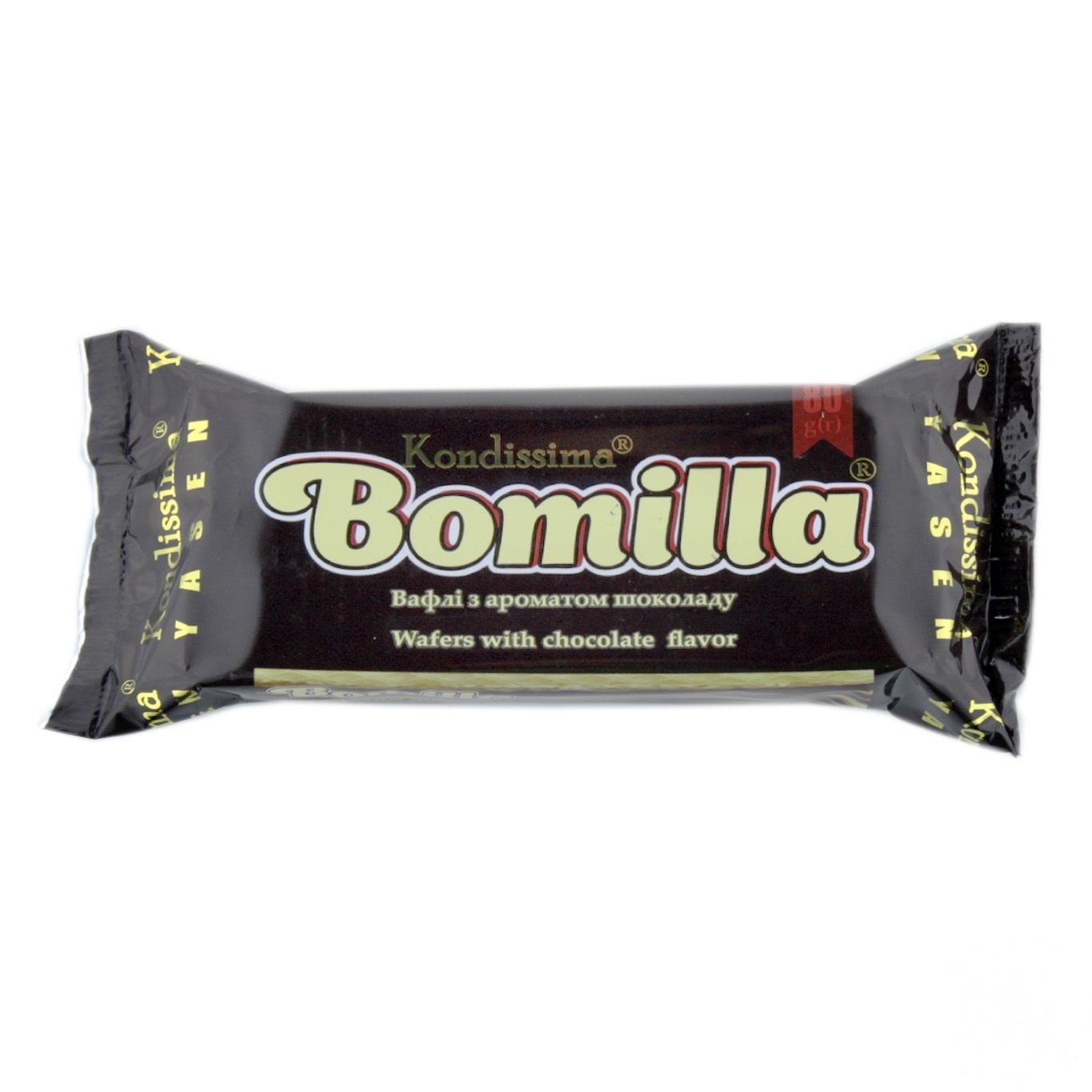 

Вафли Kondissima Bomilla с ароматом шоколада 80г