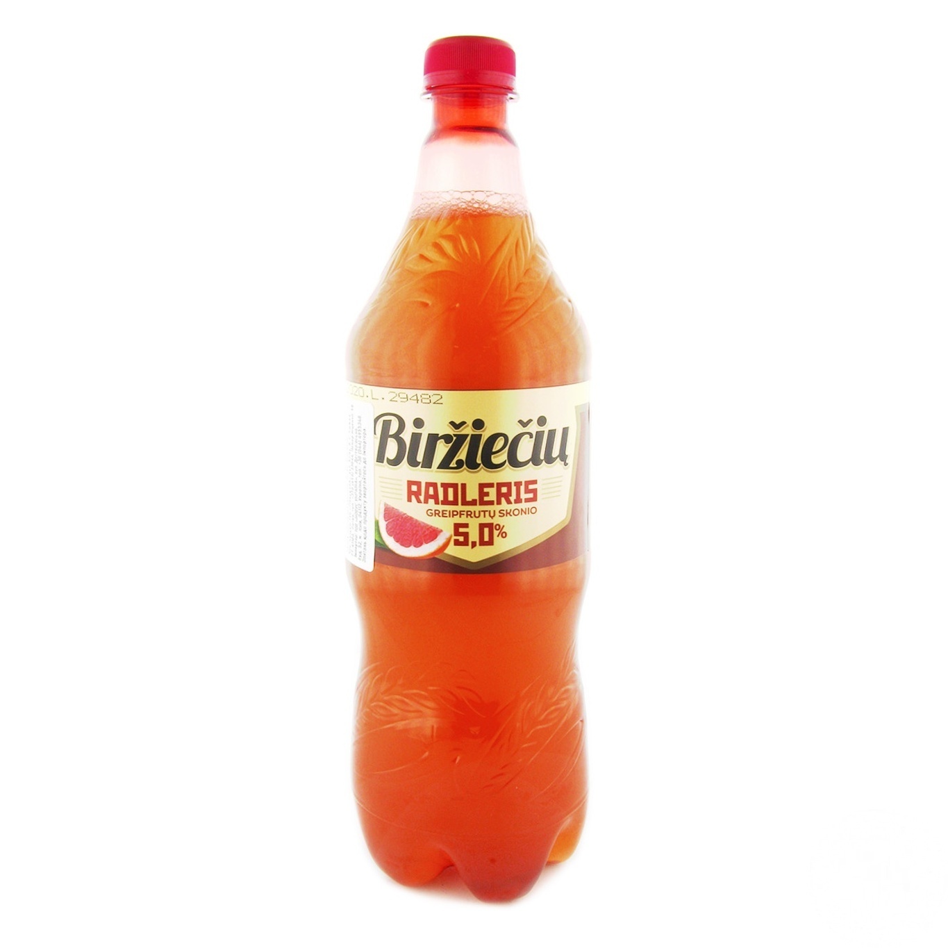 

Напиток пивной Rinkuskiai Radler Ggrapefruit слабоалкогольный 5% 0,5л