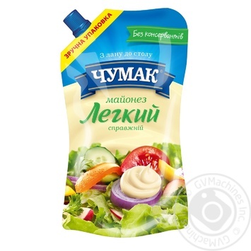 Чумак Майонез Легкий Настоящий 30% 350г - купить, цены на NOVUS - фото 1