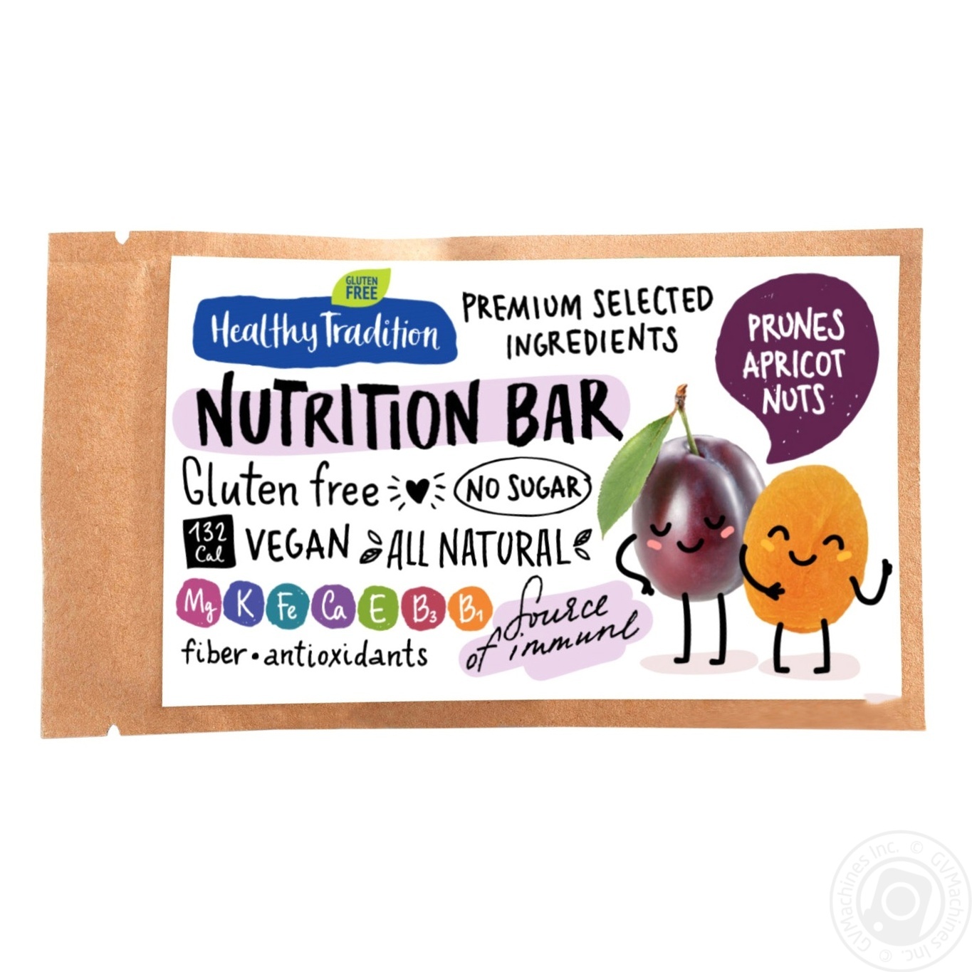 

Батончик Healthy Tradition чернослив-курага 38г