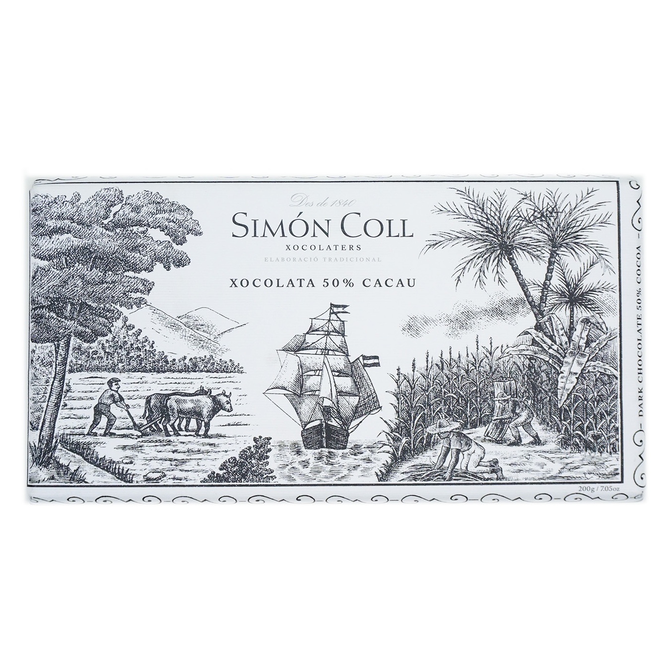 Шоколад Simon Coll 50% 200г ❤️ доставка на дом от магазина Zakaz.ua