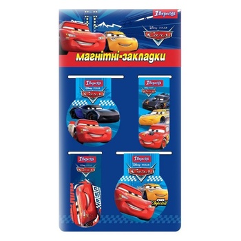 Закладки магнітні 1 Вересня Cars - купити, ціни на NOVUS - фото 1