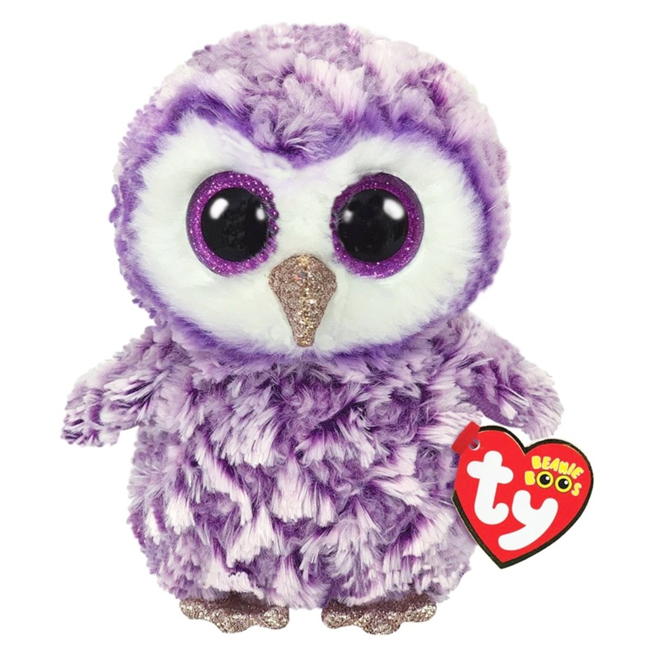 

Игрушка мягкая TY Beanie Boo's фиолетовая сова 15см