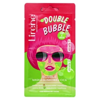 Lirene Mask Two-stage Clay Bubble 10g - buy, prices for NOVUS - photo 1