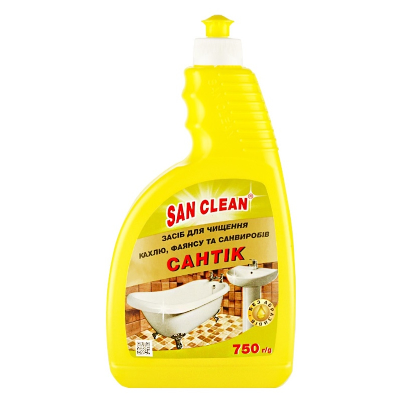 

Средство для мытья San Clean Сантик с дозатором 750г