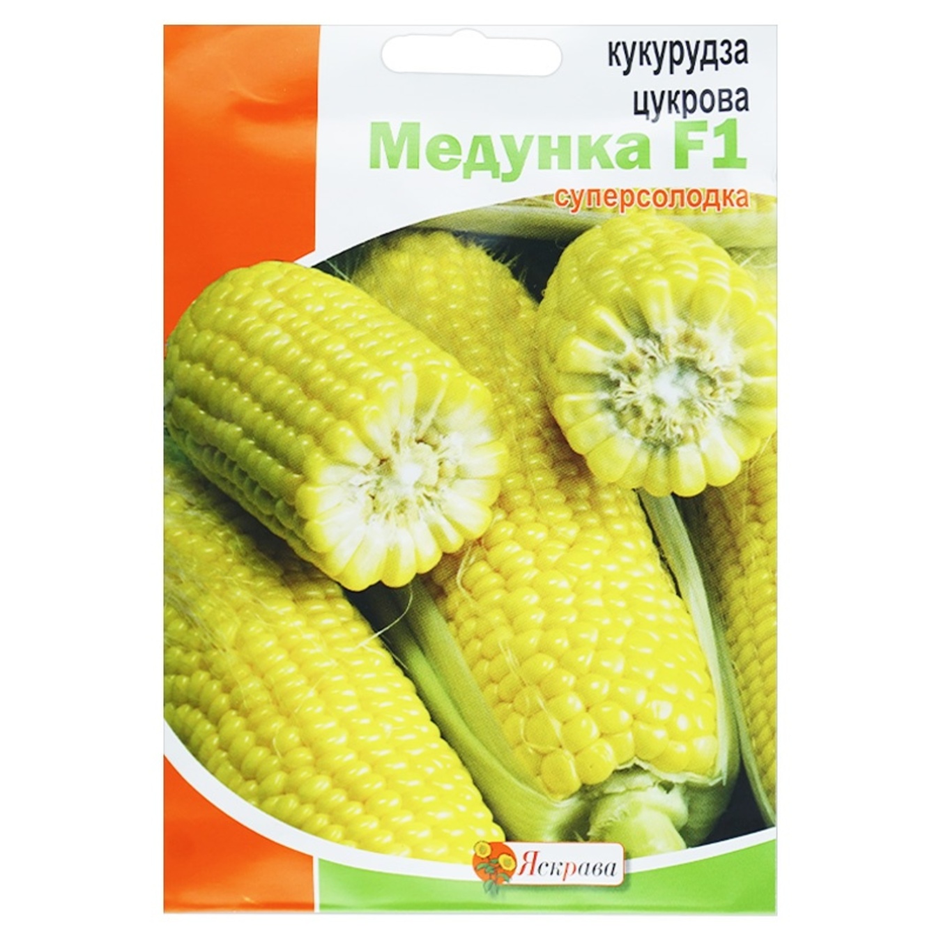

Семена Яскрава Кукуруза Сахарная Медуница пакет гигант 20г