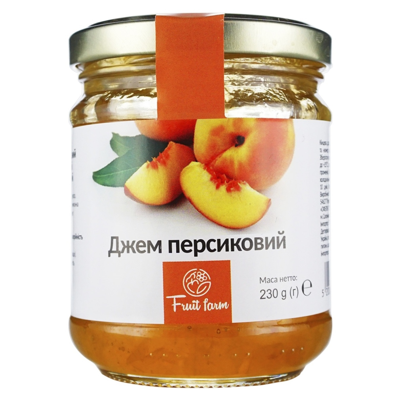 

Джем Fruit Farm Персиковый 230г