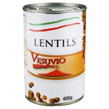 Vesuvio Green Lentils 400g - buy, prices for NOVUS - photo 1