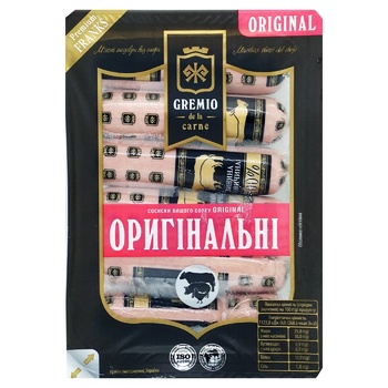 Сосиски Gremio de la carne Original в/с 260г - купить, цены на ULTRAMARKET - фото 1