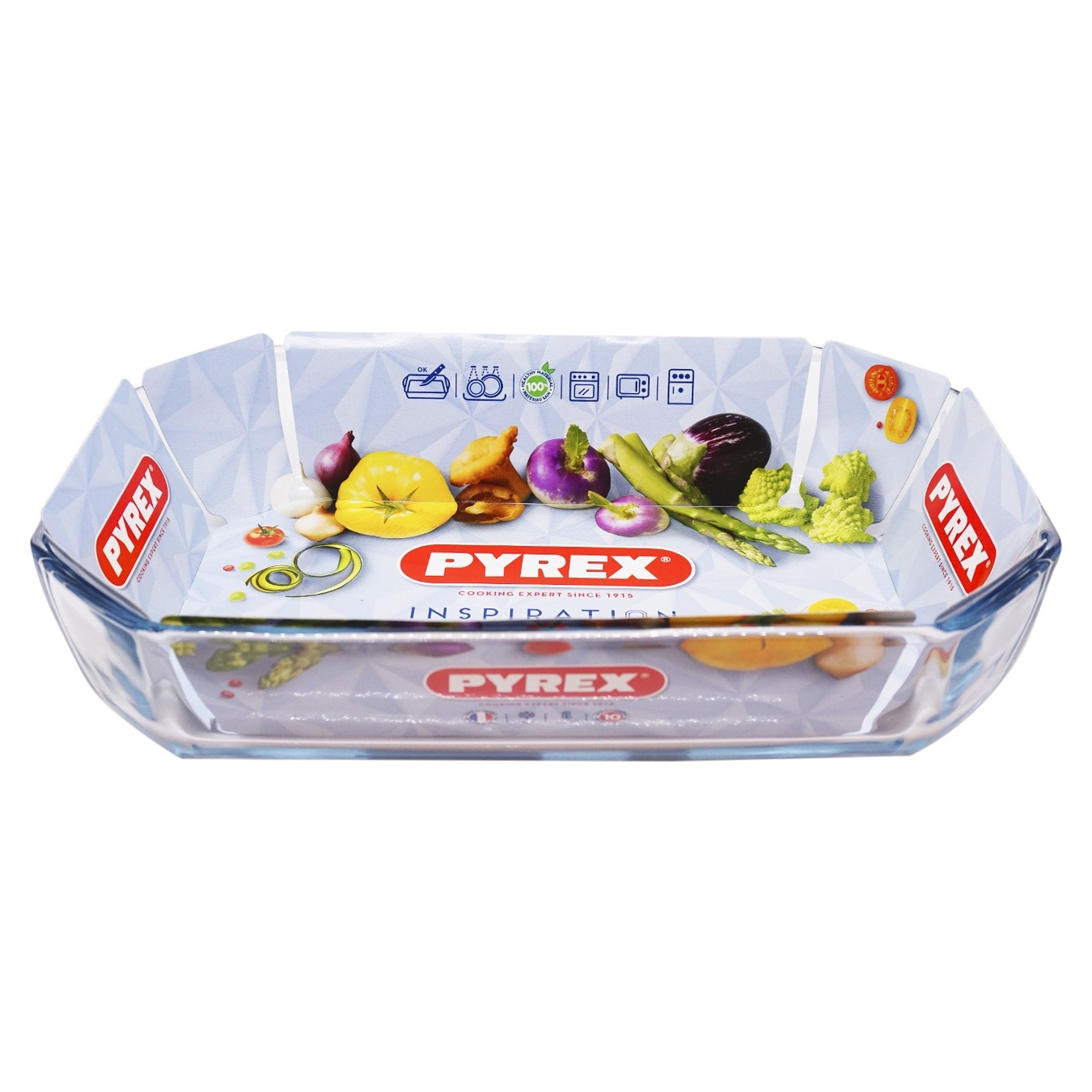 

Форма для запекания Pyrex Inspiration из жаропрочного стекла прямоугольная 30X20см 2,6л