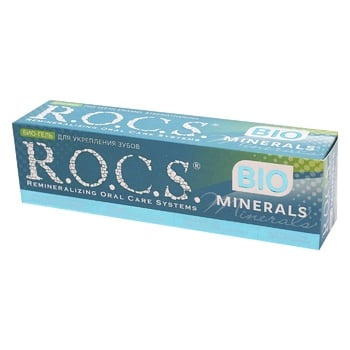 R.O.C.S. Minerals BIO Teeth Strengthening Gel 35ml - buy, prices for NOVUS - photo 1