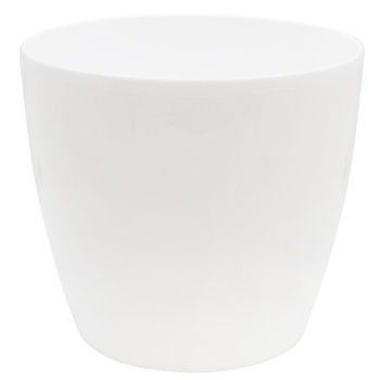 Aleana Matilda White Flowerpot 2.1l 16x15cm - buy, prices for METRO - photo 1