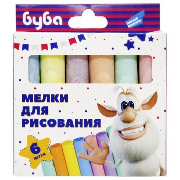 Dream Makers Booba Drawing Crayons 6pcs - buy, prices for NOVUS - photo 1