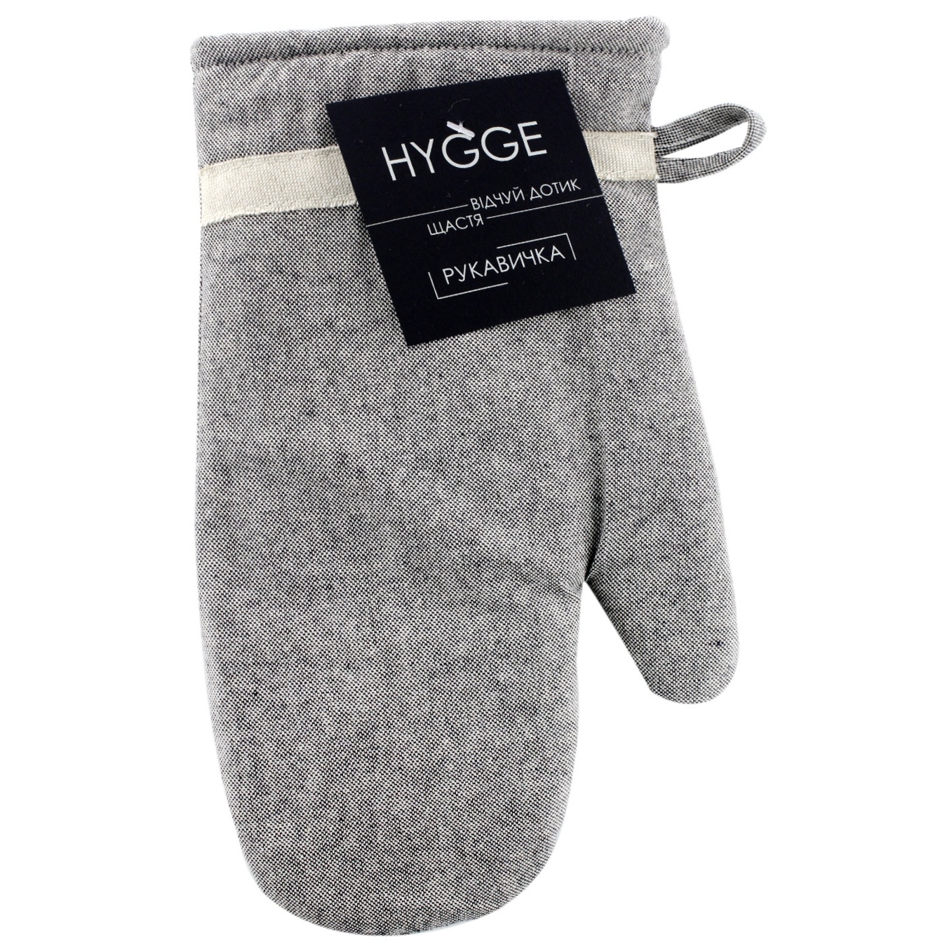 

Рукавица Hygge Black черная хлопковая 33х16см