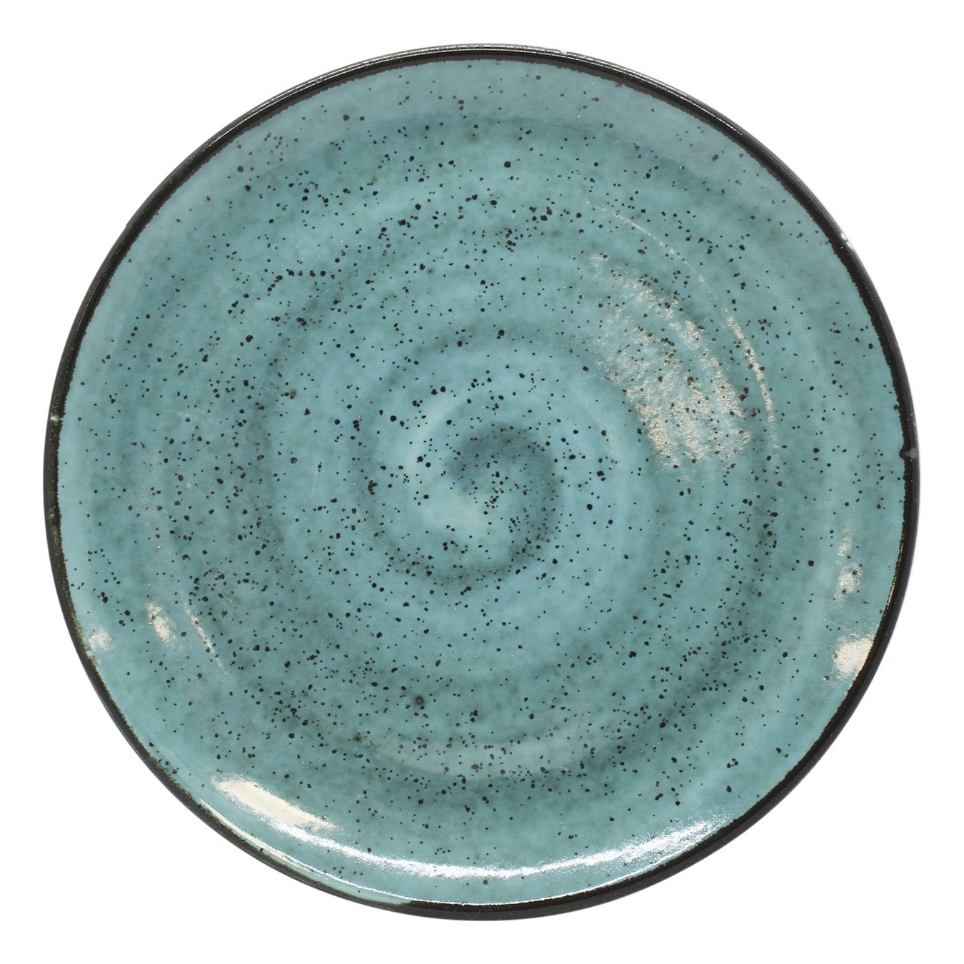 

Тарелка Manna Ceramics керамическая бирюзовая 26см