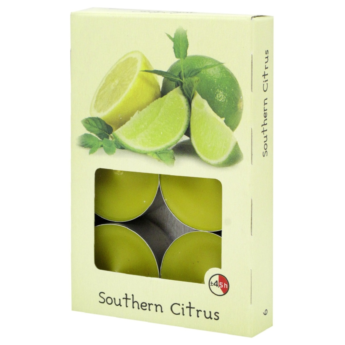 

Свечи Candy Light Southern citrus ароматические 6шт
